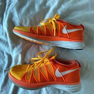 Nike Flyknit Lunar 2 - Orange US 9